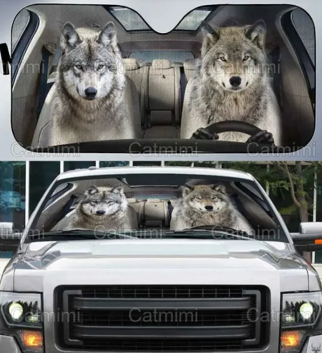 Windscreen Sunshade Front Gear Heat Insulation Free Punch