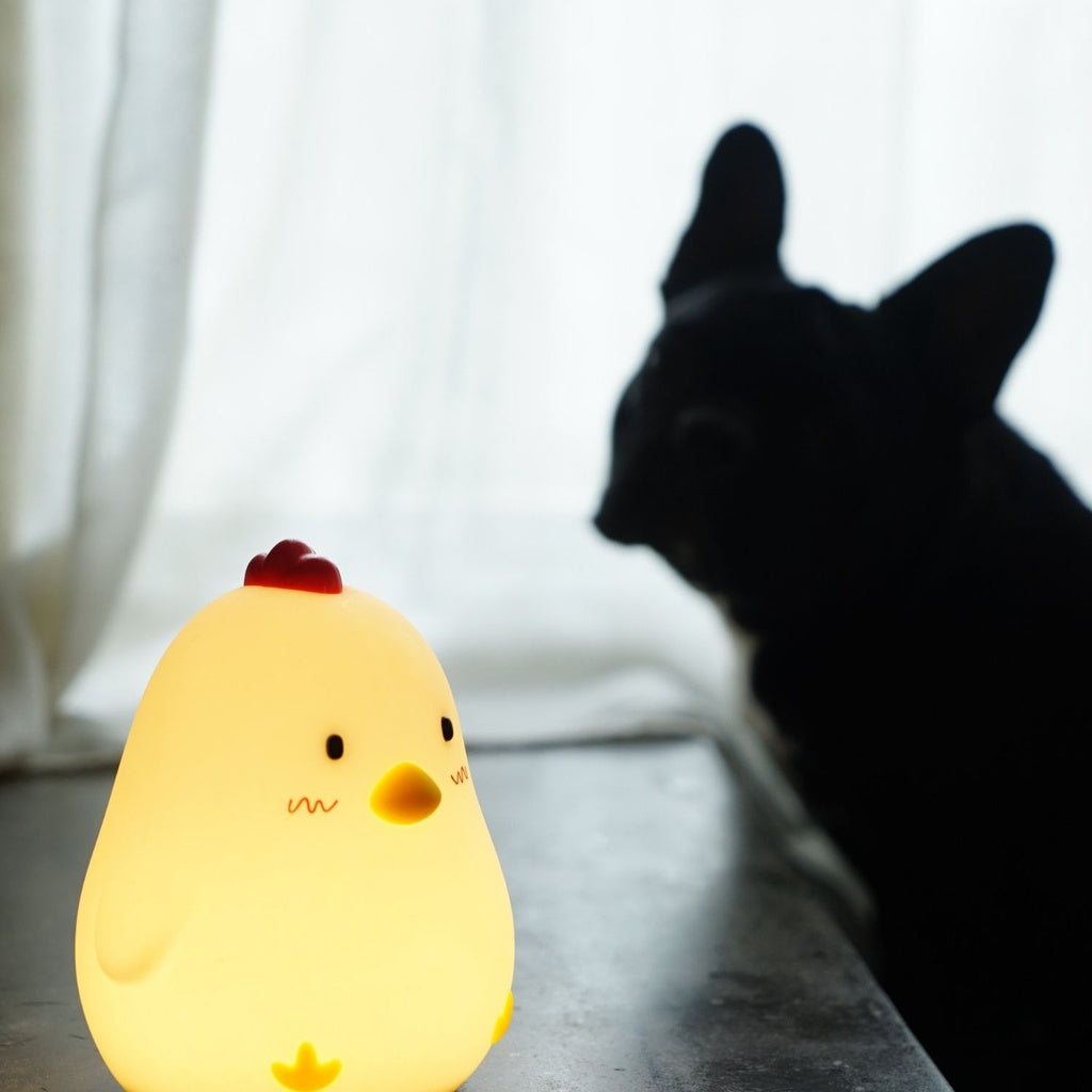 MUID Sleepy Chicken LED Rechargeable Bedside Function Night Lamp