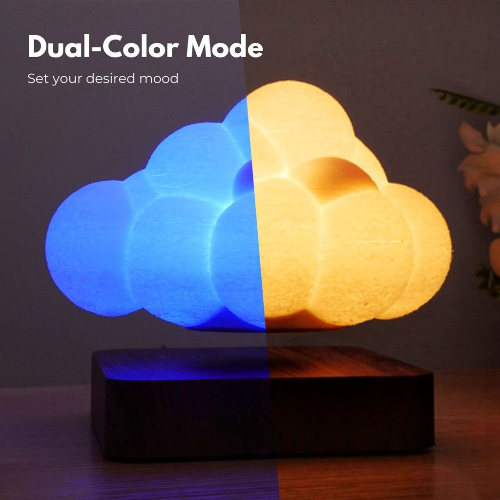 GOMINIMO Cloud Dark Brown Base Lighting Magnetic Floating Lamp Levitation