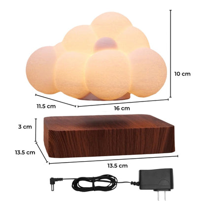 GOMINIMO Cloud Dark Brown Base Lighting Magnetic Floating Lamp Levitation