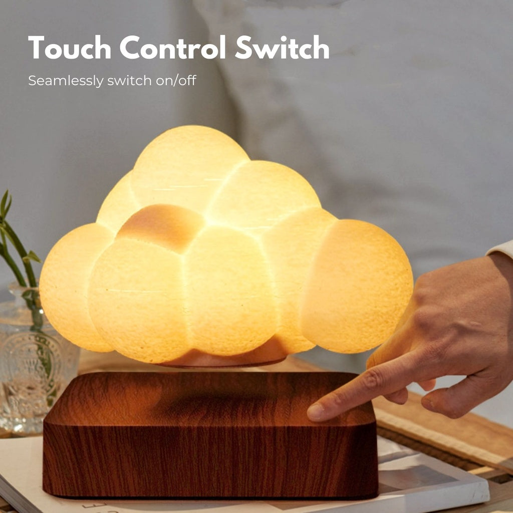 GOMINIMO Cloud Dark Brown Base Lighting Magnetic Floating Lamp Levitation
